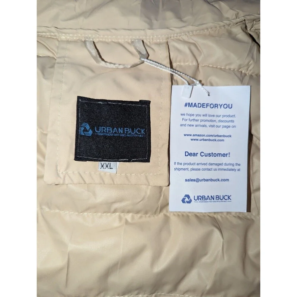 URBAN BUCK Puffer Jacket Women's XXL 32 Degree Lightweight Pockets